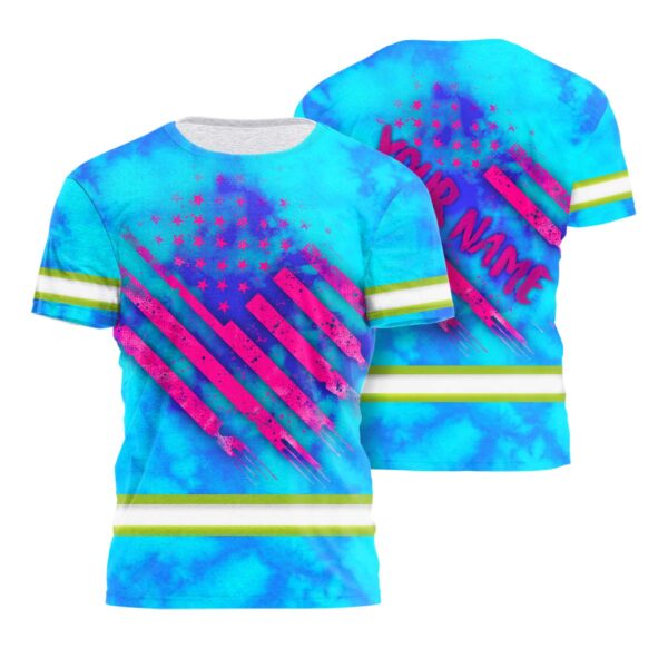 hi-vis-shirt-reflective-tapes-pink-and-blue-usa-flag-custom-name-005-1