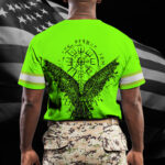 hi-vis-shirt-tapes-green-neon-skull-viking-symbol-raven-045-3