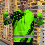 Hi-Vis-Hoodie-Reflective-Green-Neon-Water-Color-American-Flag-6
