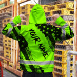 Hi-Vis-Hoodie-Reflective-Green-Neon-Water-Color-American-Flag-7