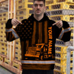 Hi-Vis-Hoodie-JOB-Reflective-Orange-Neon-Semi-Truck-Driver-Custom-Name-5