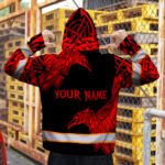 Hi-Vis-Hoodie-Reflective-Red-Neon-Viking-Symbol-Custom-Name-Safety-7