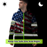 Hi-Vis-Hoodie-Reflective-Smoke-USA-Flag-Red-Blue-Safety-Workwear-2