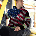 Hi-Vis-Hoodie-Reflective-Smoke-USA-Flag-Red-Blue-Safety-Workwear-4