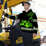 Hi-Vis-Hoodie-Reflective-Tapes-Black-Tow-Truck-Driver-Custom-Name-Safety-8