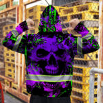 Hi-Vis-Hoodie-Reflective-Tapes-Violet-Neon-Skull-Safety-Workwear-For-Workers-6