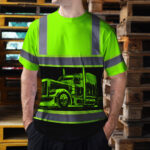 Hi-Vis-Shirt-Reflective-Tapes-Green-Semi-Truck-Driver-Custom-Name-Safety-4