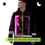 High-Visibility-Hoodie-Reflective-Sugar-Skull-Pink-His-Queen-Safety-2