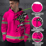 Hi-Vis-Hoodie-Reflective-Scratch-Pink-Neon-US-Flag-Custom-Name-4
