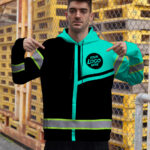 Hi-Vis-Hoodie-Reflective-Tapes-Mint-Neon-Uniform-Custom-Name-And-Logo-6