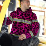 Hi-Vis-Hoodie-Reflective-Tapes-Pink-Leopard-Safety-Workwear-4