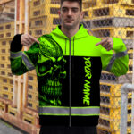 Hi-Vis-Zip-Hoodie-Reflective-Green-Neon-Skull-3-Custom-Name-Safety-Workwear-For-Workers,-Runners,-Cyclists,-Patriotic-5