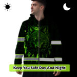 Hi-Vis-Zip-Hoodie-Reflective-Green-Neon-Wolf-Custom-Name-Safety-Workwear-For-Workers,-Runners,-Cyclists,-Patriotic-2