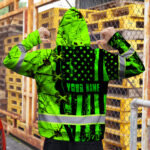 Hi-Vis-Zip-Hoodie-Reflective-Tapes-Deer-Hunting-US-Flag-Custom-Name-7