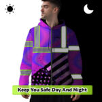 Hi-Vis-Zip-Hoodie-Reflective-Tapes-Hologram-USA-Flag-Safety-Workwear-2
