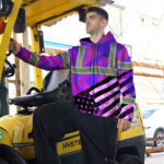 Hi-Vis-Zip-Hoodie-Reflective-Tapes-Hologram-USA-Flag-Safety-Workwear-7