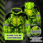 Hi-Vis-Zip-Hoodie-Reflective-Tapes-Paint-Flakes-Skull-Custom-Name-For-Workers,-Runners,-Cyclists,-Patriotic-4