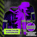 Hi-Vis-Zip-Hoodie-Reflective-Tapes-Violet-Neon-Skull-US-Flag-Scratch-Custom-Name-Safety-Workwear-For-Workers,-Runners,-Cyclists,-Patriotic-4