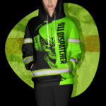 hi-vis-hoodie-reflective-tapes-skull-with-headphone-custom-name-mc-2