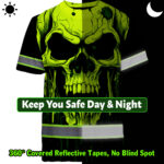 Hi-Vis-Shirts-Reflective-Lime-Neon-Skull-Custom-Name-Safety-Workwear-For-Runners,-Cyclists,-Skull-Lover-2