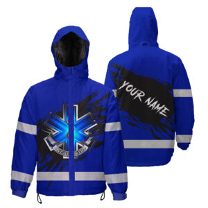 Hi Vis Jacket Waterproof And Windproof Reflective Scratch On Call For Life