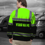 Hi-Vis-Long-Sleeve-Shirt-Reflective-Tapes-Green-Semi-Truck-Driver-5