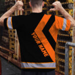 Hi-Vis-Shirt-Uniform-Reflective-Black-And-Orange-Custom-Name-And-Logo-4