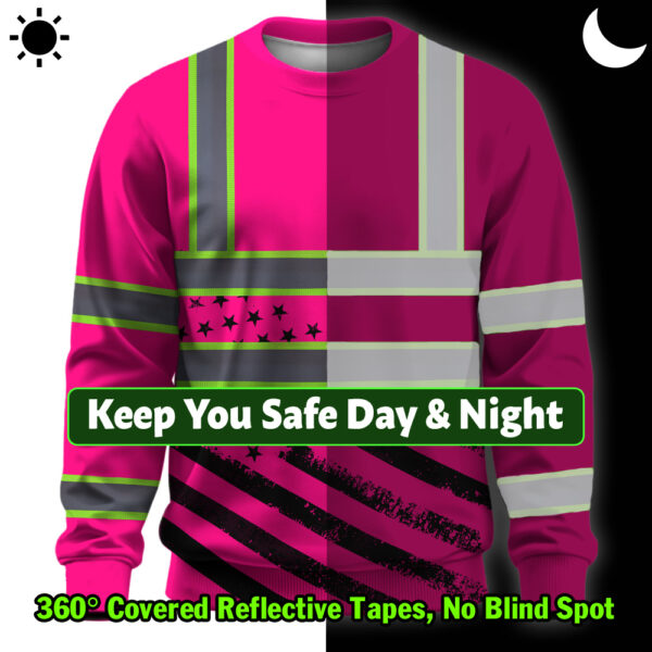 Hi2BVis2BLong2BSleeve2BShirt2BReflective2BTapes2BPink2BUSA2BFlag2BSafety2BWorkwear2B3-ubXvb.jpg