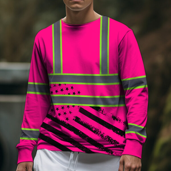Hi2BVis2BLong2BSleeve2BShirt2BReflective2BTapes2BPink2BUSA2BFlag2BSafety2BWorkwear2B7-qEEHI.jpg