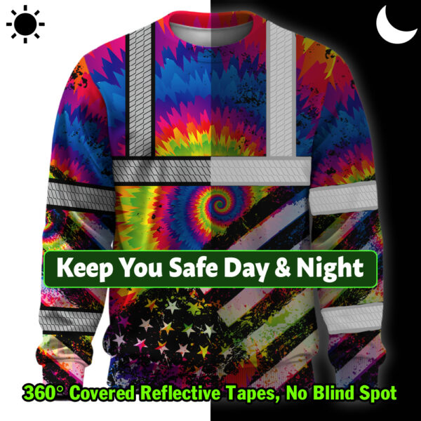 Hi2BVis2BLong2BSleeve2BShirt2BReflective2BTie2BDye2B22BUS2BFlag2BPaint2B3-To5HY.jpg