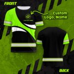 hi-vis-shirt-uniform-reflective-green-wave-custom-name-and-logo-uniform-custom