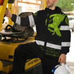 Hi-Vis-Jacket-Waterproof-And-Windproof-Reflective-Green-Neon-Viking-Custom-Name-Safety-5