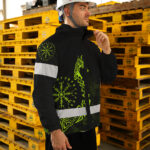 Hi Vis Jacket Waterproof And Windproof Reflective Protection & Victory Viking Custom Name7