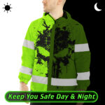 Hi-Vis-Jacket-Waterproof-And-Windproof-Reflective-Tapes-Green-Neon-Skull-Viking-Symbol-Custom-Name-2