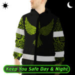 Hi-Vis-Jacket-Waterproof-And-Windproof-Reflective-Tapes-Green-Neon-Skull-Viking-Tattoo-Custom-Name-2