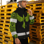 Hi-Vis-Jacket-Waterproof-And-Windproof-Reflective-Tapes-Green-Neon-Skull-Viking-Tattoo-Custom-Name-7