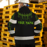 Hi-Vis-Jacket-Waterproof-And-Windproof-Reflective-Tapes-Green-Neon-Viking-Symbol-Custom-Name-6