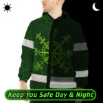Hi-Vis-Jacket-Waterproof-And-Windproof-Reflective-Tapes-Green-Neon-Viking-Symbol-Custom-Name-Safety-2
