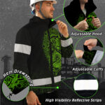 Hi-Vis-Jacket-Waterproof-And-Windproof-Reflective-Tapes-Green-Viking-Custom-Name-Safety-3