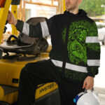 Hi-Vis-Jacket-Waterproof-And-Windproof-Reflective-Tapes-Green-Viking-Custom-Name-Safety-5