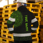 Hi-Vis-Jacket-Waterproof-And-Windproof-Reflective-Tapes-Green-Viking-Custom-Name-Safety-6