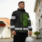 Hi-Vis-Jacket-Waterproof-And-Windproof-Reflective-Tapes-Green-Viking-Custom-Name-Safety-8