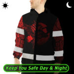 Hi-Vis-Jacket-Waterproof-And-Windproof-Reflective-Tapes-Moon-Raven-Viking-Symbol-Tattoo-Custom-2