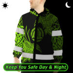 Hi-Vis-Jacket-Waterproof-And-Windproof-Reflective-Tapes-Viking-Symbol-Green-Neon-Custom-Name-2