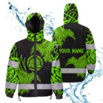 Hi-Vis-Jacket-Waterproof-And-Windproof-Reflective-Tapes-Viking-Symbol-Green-Neon-Custom-Name-5