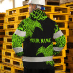 Hi-Vis-Jacket-Waterproof-And-Windproof-Reflective-Tapes-Viking-Symbol-Green-Neon-Custom-Name-7