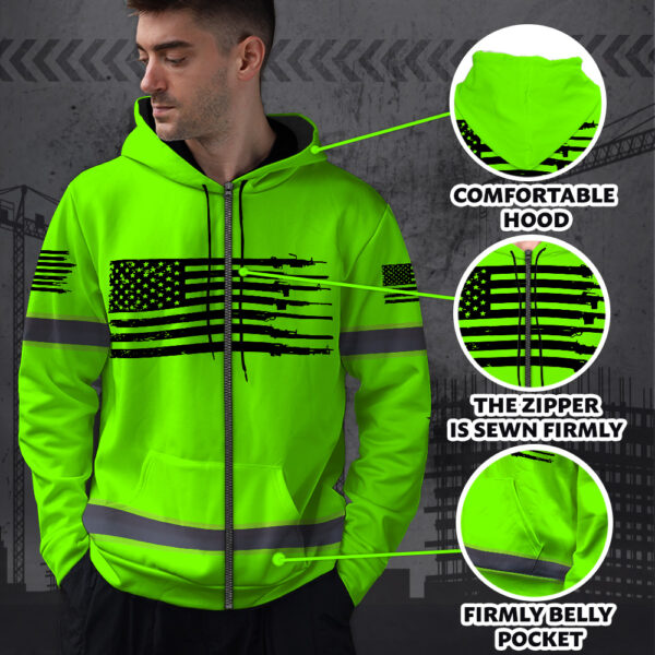 Hi2BVis2BZip2BHoodie2BGreen2BNeon2BReflective2BGun2BUS2BFlag2BCustom2BName2B3-UhYcs.jpg