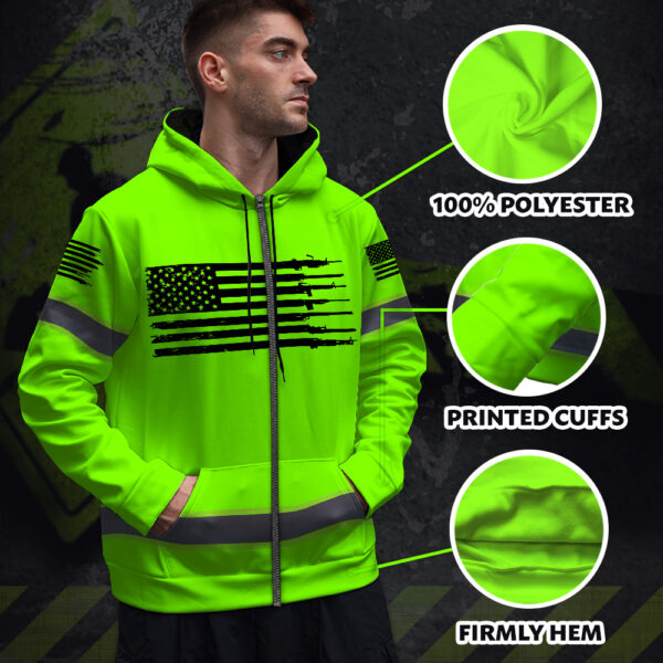 Hi2BVis2BZip2BHoodie2BGreen2BNeon2BReflective2BGun2BUS2BFlag2BCustom2BName2B4-DQsmc.jpg