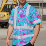 hi-vis-hawaiian-shirt-reflective-tapes-blue-neon-and-pink-flowers-45d96.webp