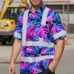 hi-vis-hawaiian-shirt-reflective-tapes-gradient-blue-violet-custom-8568c.webp